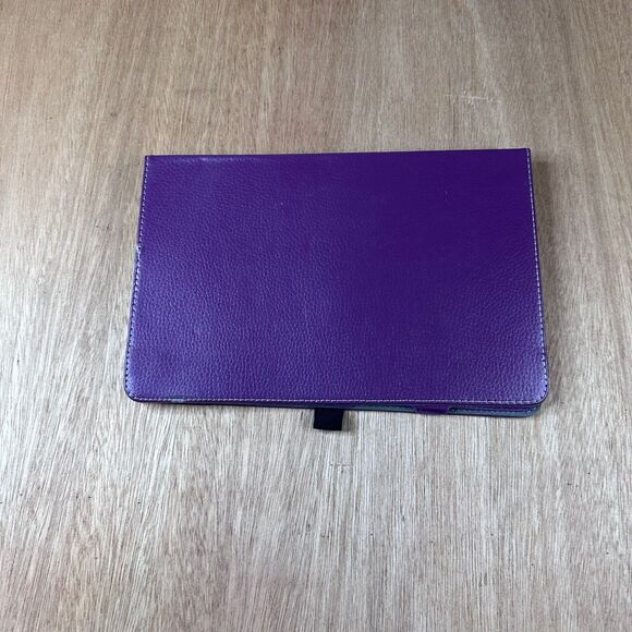 Purple Tablet Case Universal 7–8 Inch Cover Stand Samsung Galaxy Tab A Fire HD 8 - Picture 2 of 4